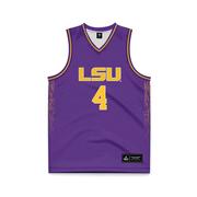 LSU Flau'Jae Johnson #4 Basketball Jersey